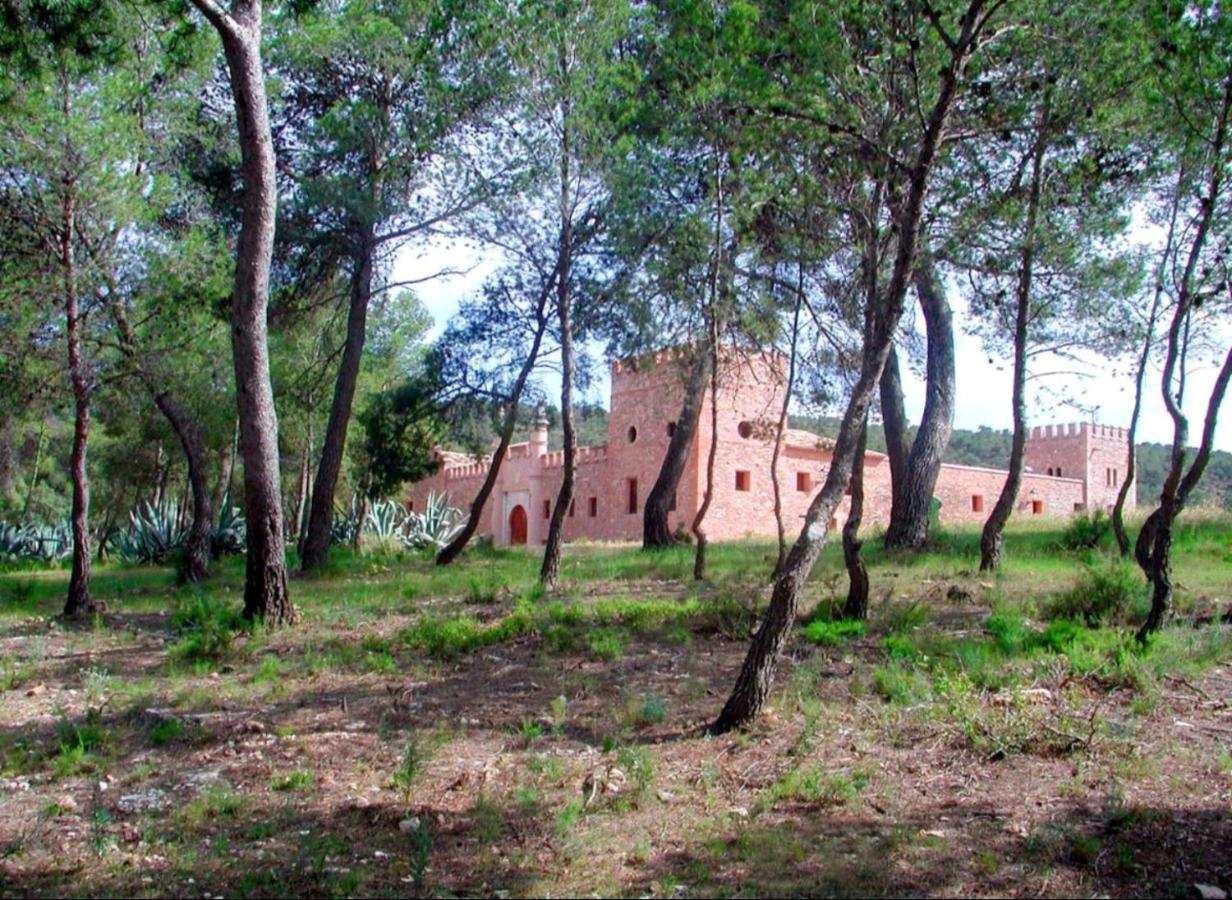 Masia De San Juan Casa Numero 15 En Castillo Con Piscina, Aire Acondicionado Y Terraza Privada Segorbe Exteriör bild